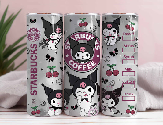 Hello Kitty Tumbler Wrap,Hello Kitty 20 oz Tumbler Sublimation, Kitty And Friends Coffee Wrap, Hello Cat PNG, KItty Cup Wrap