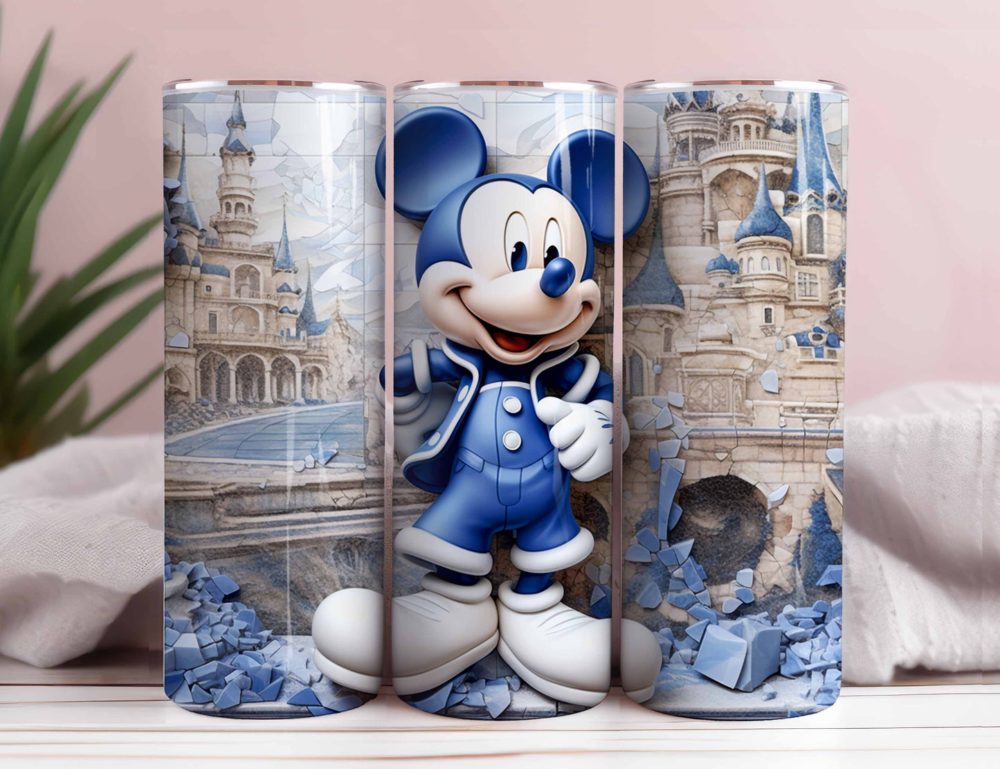 3D Tumbler Wrap, Cartoon Tumbler, 3D Tumbler Sublimation, Full Tumbler Wrap, 3D Cartoon Tumbler, 3D Mickey Tumbler, Png Instant Download