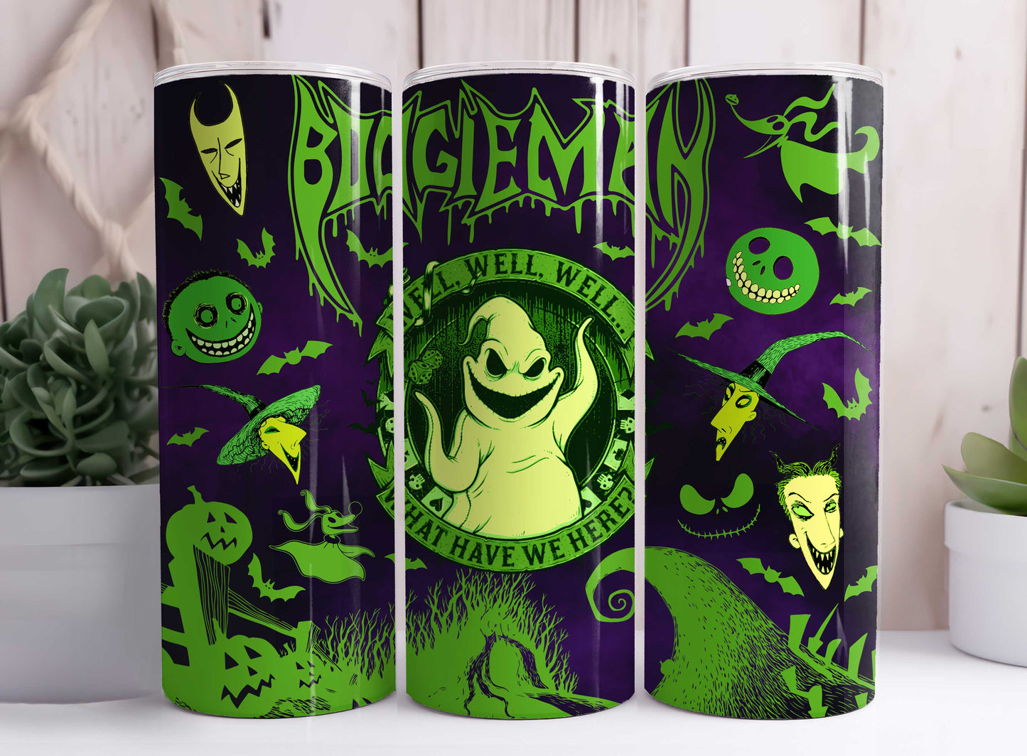 Oogie Boogie Pumpkin 20oz Tumbler PNG, Nightmare Before Christmas, Halloween Tumbler PNG, Horror Character, Tumbler Wrap, Coffee Tumbler