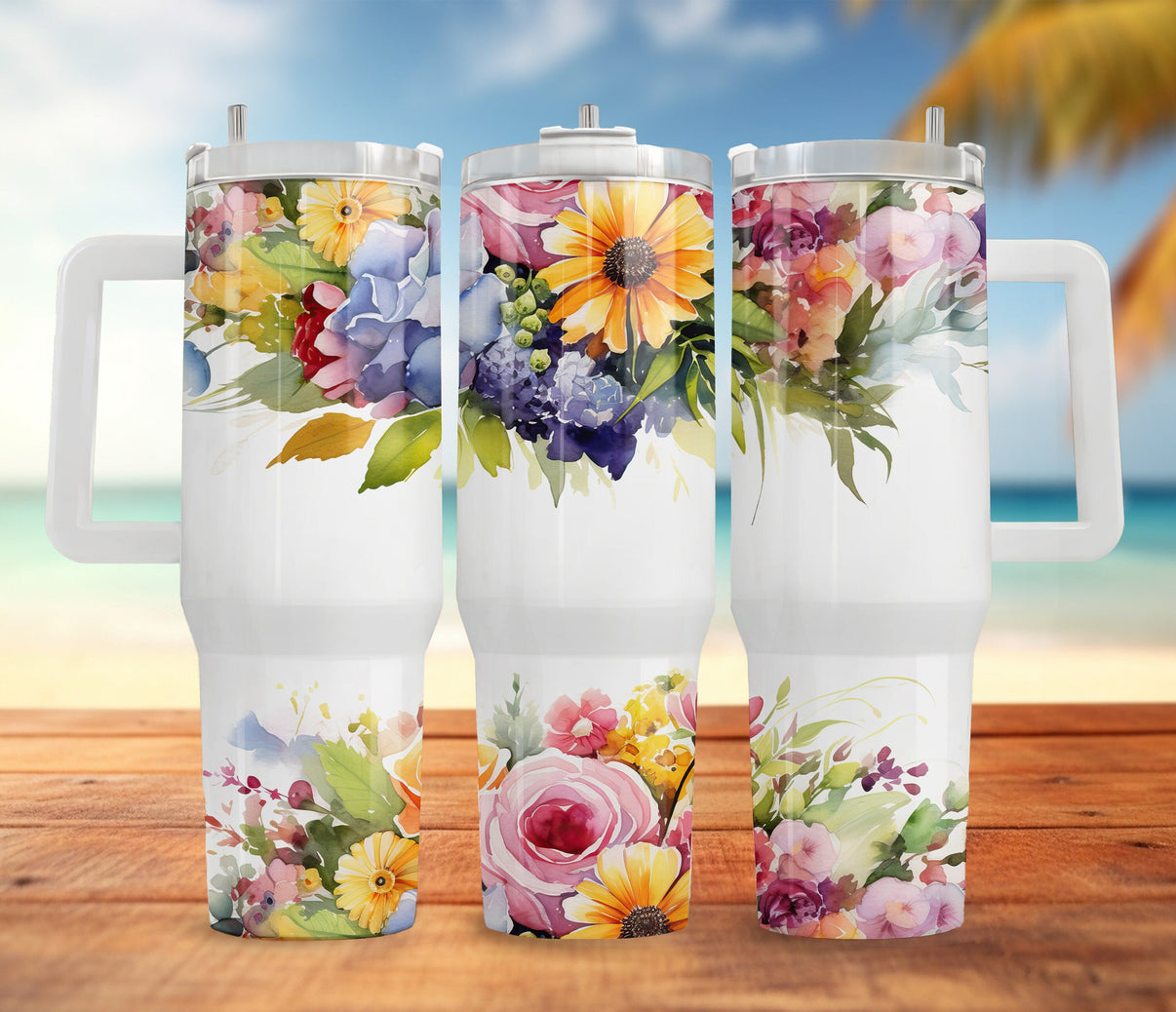 40 oz Tumbler Mockup Add Your Own Background 40oz Quencher Mockup PSD ...