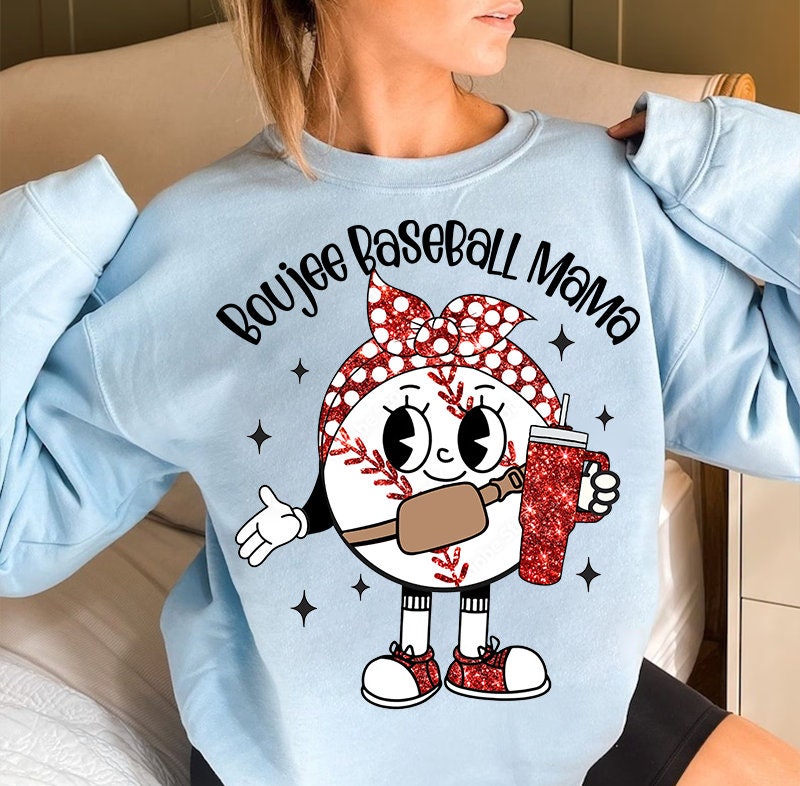 Baseball Mama Png, Boujee Baseball PNG, Sublimation Design, Digital Download Png, Sports PNG, Glitter Baseball PNG, Baseball Mom Png