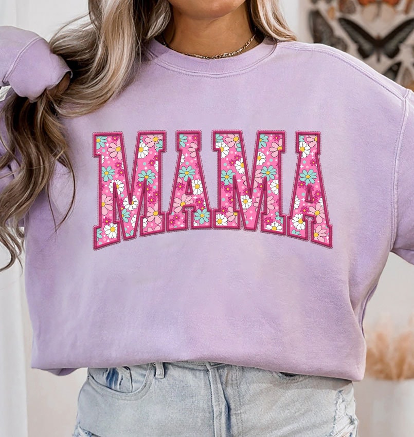 Mama Embroidery Floral png, Floral Mama Png, Mama Mini Embroidery png, Floral mama png, Pink Mama Mini png, Mama png, Mothers Day png