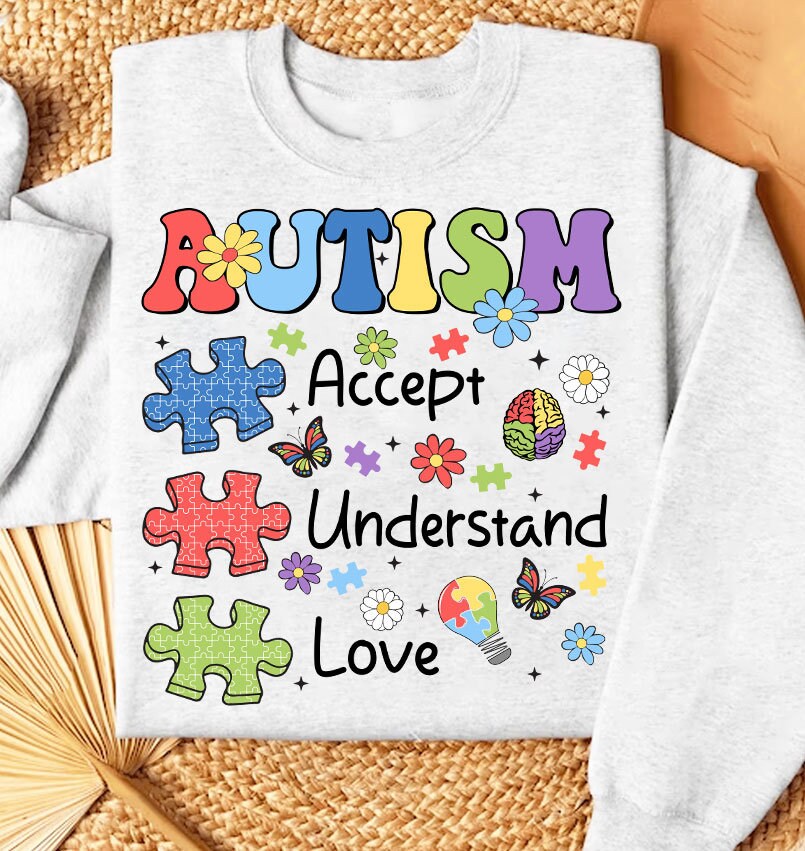 Retro Autism PNG, Autism Awareness PNG, Sublimation Design, Digital Download Png, Autism Mama PNG, Autism Advocate Png, Special Education