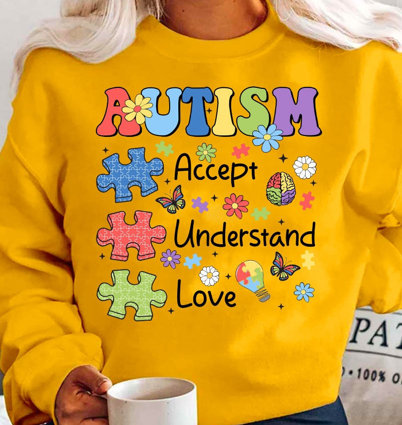 Retro Autism PNG, Autism Awareness PNG, Sublimation Design, Digital Download Png, Autism Mama PNG, Autism Advocate Png, Special Education