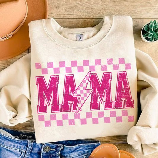 Mama Lightning Bolt SVG PNG, Mama Svg, Mama Png, Retro Mama Svg, Sublimation Designs, Mama Shirt Svg, Mom Life Png, Mama Sublimation,