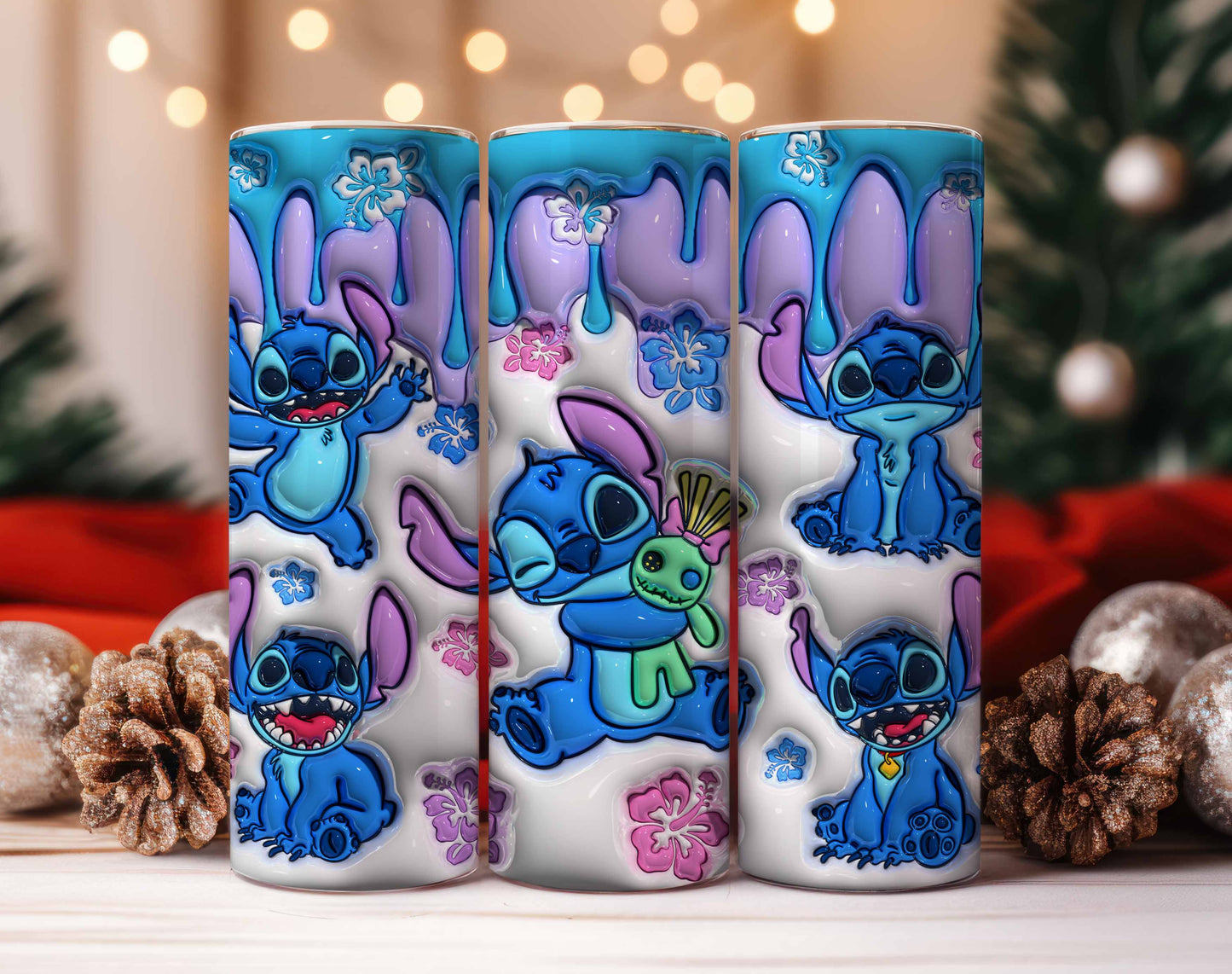 Inflated 3D Cartoon Tumbler PNG, 3D Tumbler Wraps 20oz Skinny Tumbler, 3D Puffy Sublimation Tumbler, Inflated Tumbler PNG, Cartoon Tumbler