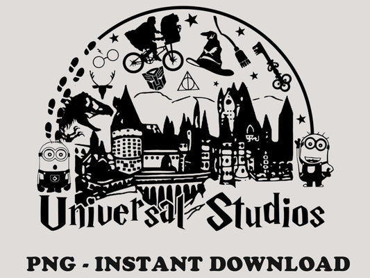 Universal Studios 2024 Svg, Family Vacation 2024 Svg, Family Trip Svg, Universal Studios Trip SVG, PNG Download, Vacation 2024 Svg, Png