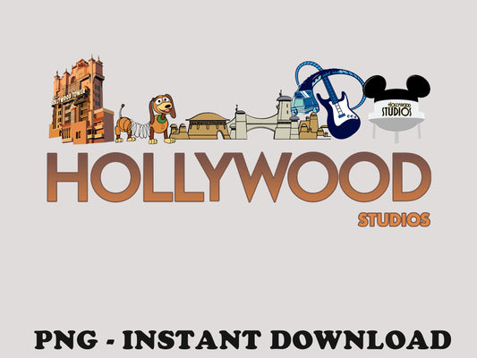 Hollywood Studios Png, Family Trip Png, Hollywood Tower Png, Family Vacation Png, Mouse and Friends Png, Vacay Mode, Sublimation For Png